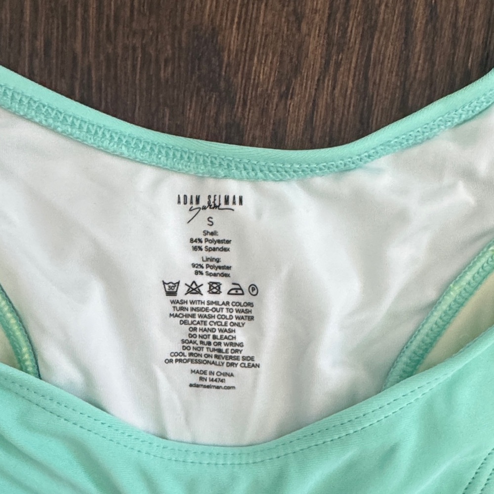 Seafoam & Lemon Contrast Bikini Set - Women - Picture 2 of 7